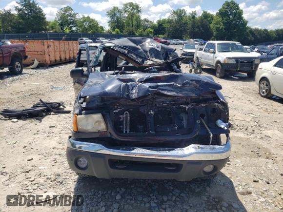 2002 Ford Ranger XL Fleet with VIN 1FTZR45E32PA95379, listed as a Copart auction lot 82877164 with 198,116 mi miles and Salvage title. Bid and sale history available at DreamBid. Image 5.