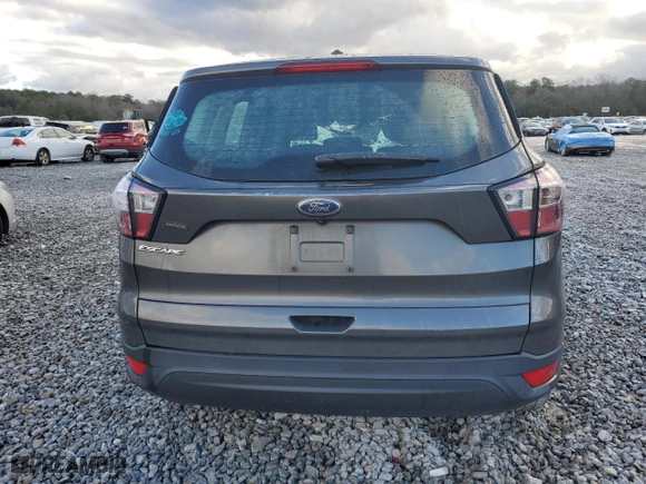2017 Ford Escape S with VIN 1FMCU0F78HUC92521, listed as a Copart auction lot 41442515 with 0 mi miles and Salvage Title. Bid and sale history available at carsss.com. Image 6.