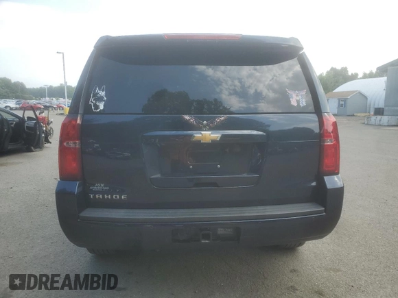 2017 Chevrolet Tahoe LT with VIN 1GNSKBKC3HR234010, listed as a Copart auction lot 60849445 with 84,197 mi miles and Salvage title. Bid and sale history available at DreamBid. Image 6.