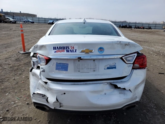 2015 Chevrolet Impala LTZ with VIN 1G1165S35FU143690, listed as a Copart auction lot 51180485 with 105,000 mi miles and Non Repairable. Bid and sale history available at carsss.com. Image 6.