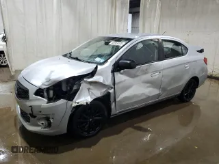 2020 Mitsubishi Mirage G4 SE with VIN ML32F4FJ5LHF00715, listed as a Copart auction lot 88969535 with 4,400 mi miles and Salvage Title. Bid and sale history available at carsss.com. Image 1.