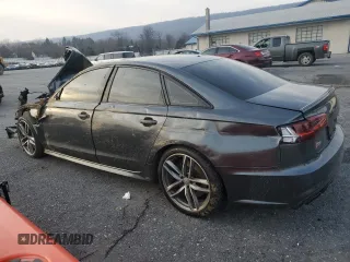 2016 Audi S6 Prestige with VIN WAUH2AFC9GN010797, listed as a Copart auction lot 86683494 with 114,534 mi miles and Salvage Title. Bid and sale history available at carsss.com. Image 2.