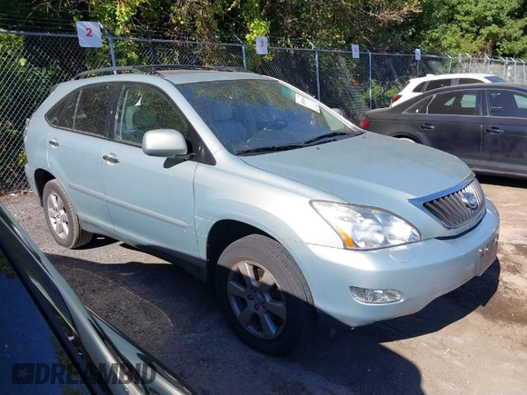 2008 Lexus RX 350 with VIN 2T2HK31U88C094156, listed as a IAAI auction lot 40516656 with 97,710 mi miles. Bid and sale history available at carsss.com. Image 1.