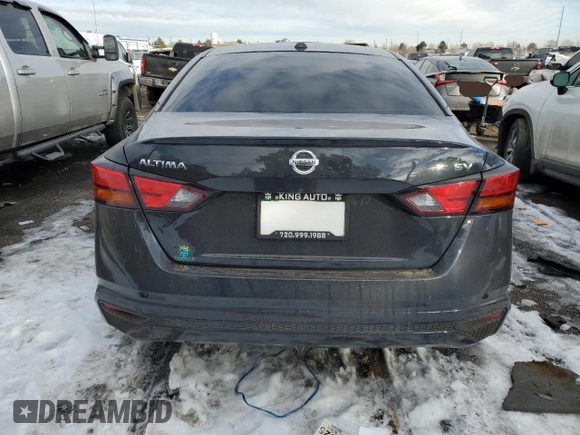 2021 Nissan Altima SV with VIN 1N4BL4DV3MN316925, listed as a Copart auction lot 43255025 with 71,476 mi miles and Salvage Title. Bid and sale history available at carsss.com. Image 6.