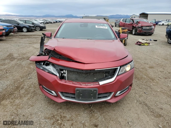 2015 Chevrolet Impala LT with VIN 1G1125S32FU116216, listed as a Copart auction lot 86077514 with 90,484 mi miles and Salvage Title. Bid and sale history available at carsss.com. Image 5.