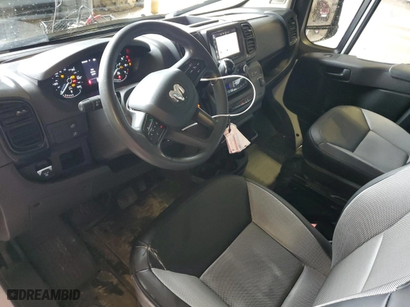 2023 Ram ProMaster Cargo Van with VIN 3C6LRVDG0PE571987, listed as a Copart auction lot 52154245 with 70,030 mi miles and Clean Title. Bid and sale history available at carsss.com. Image 8.