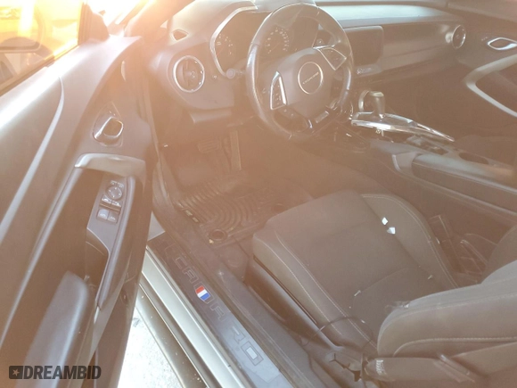 2017 Chevrolet Camaro 1SS with VIN 1G1FF3D77H0166005, listed as a Copart auction lot 83653304 with 0 mi miles and Salvage Title. Bid and sale history available at carsss.com. Image 8.
