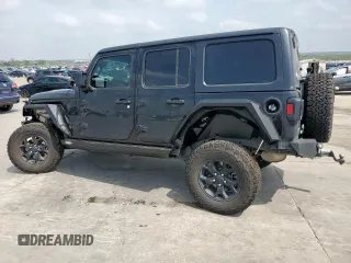 2021 Jeep Wrangler Unlimited Sport S with VIN 1C4HJXDN0MW859686, listed as a Copart auction lot 51352355 with 49,984 mi miles and Salvage Title. Bid and sale history available at carsss.com. Image 2.
