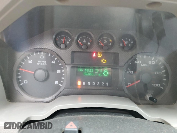 2010 Ford F-250 XL с VIN 1FTNF2B5XAEA91565, выставлен на аукционе Copart как лот 59018855 с пробегом 106 063 миль миль и Чистый • Clean title. История ставок и продаж доступна на DreamBid. Изображение 9.