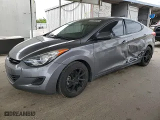 2013 Hyundai Elantra Limited PZEV with VIN 5NPDH4AE2DH284980, listed as a Copart auction lot 51364845 with 68,561 mi miles and Salvage Title. Bid and sale history available at carsss.com. Image 1.
