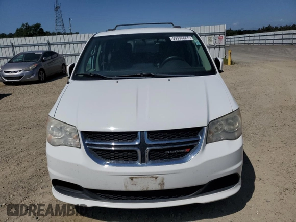 2014 Dodge Grand Caravan SXT z VIN 2C4RDGCG1ER433319, wystawiony jako Copart lot #55533885 z przebiegiem 146 550 mil mil oraz Czysty tytuł • Clean title. Historia ofert i sprzedaży dostępna na DreamBid. Obrazek 5.
