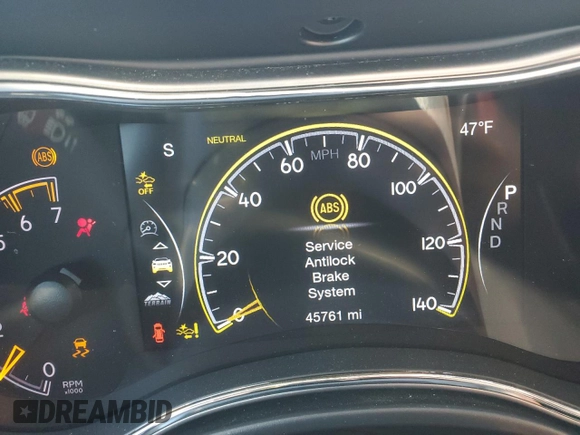 2021 Jeep Grand Cherokee Trailhawk with VIN 1C4RJFLT8MC500800, listed as a Copart auction lot 52328545 with 45,761 mi miles and Salvage Title. Bid and sale history available at carsss.com. Image 9.
