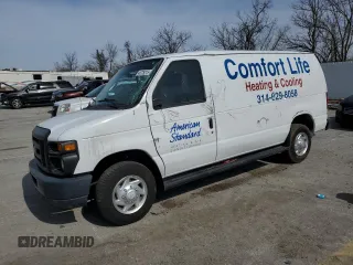 2012 Ford Econoline Cargo Commercial with VIN 1FTNE1EW2CDA70011, listed as a Copart auction lot 49726215 with Not provided miles and Salvage title. Bid and sale history available at DreamBid. Image 1.