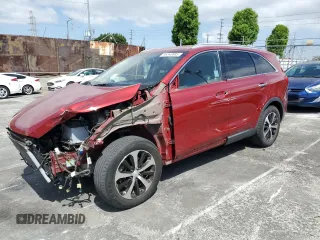 2018 Kia Sorento EX z VIN 5XYPH4A51JG340200, wystawiony jako Copart lot #56343885 z przebiegiem 45 896 mil mil oraz Szkoda całkowita • Salvage title. Historia ofert i sprzedaży dostępna na DreamBid. Obrazek 1.