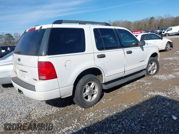 2005 Ford Explorer XLT с VIN 1FMZU63K55UA12037, выставлен на аукционе IAAI как лот 41451240 с пробегом 193 979 миль миль и . История ставок и продаж доступна на DreamBid. Изображение 4.
