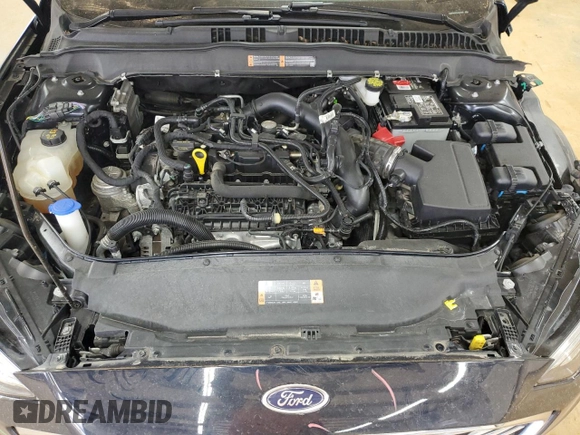 2020 Ford Fusion SE with VIN 3FA6P0HD7LR167429, listed as a Copart auction lot 48661195 with 54,170 mi miles and Salvage Title. Bid and sale history available at carsss.com. Image 11.