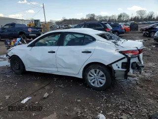 2024 Nissan Sentra S with VIN 3N1AB8BV7RY286831, listed as a Copart auction lot 49831355 with Not Provided miles and Salvage Title. Bid and sale history available at carsss.com. Image 2.