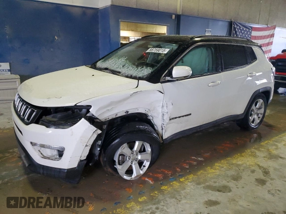 2019 Jeep Compass Limited с VIN 3C4NJCCB2KT725851, выставлен на аукционе Copart как лот 88759015 с пробегом 46 164 миль миль и Списание • Salvage title. История ставок и продаж доступна на DreamBid. Изображение 1.