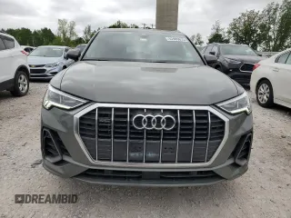 2021 Audi Q3 S line Premium Plus with VIN WA1EECF35M1056777, listed as a Copart auction lot 57405615 with 28,292 mi miles and Non repairable. Bid and sale history available at DreamBid. Image 5.