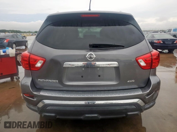 2017 Nissan Pathfinder Platinum with VIN 5N1DR2MM6HC613620, listed as a Copart auction lot 60761545 with 107,149 mi miles and Clean title. Bid and sale history available at DreamBid. Image 6.