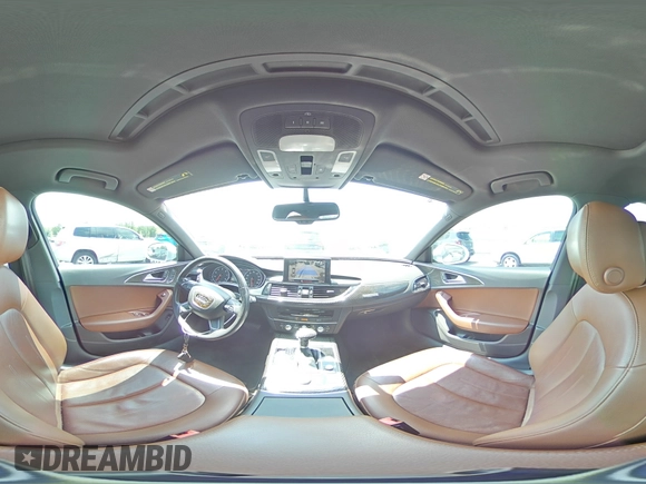 2012 Audi A6 Premium Plus with VIN WAUGGAFC5CN127963, listed as a Copart auction lot 63074335 with 140,979 mi miles and Salvage title. Bid and sale history available at DreamBid. Image 14.