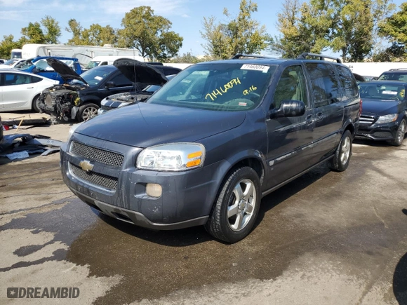 2008 Chevrolet Uplander LT w/1LT with VIN 1GNDV33148D200920, listed as a Copart auction lot 71460094 with NaN miles and Salvage Title. Bid and sale history available at carsss.com. Image 1.
