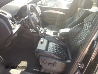 2021 Audi SQ5 Premium Plus with VIN WA1B4AFY1M2035067, listed as a Copart auction lot 55983255 with 60,302 mi miles and Clean Title. Bid and sale history available at DreamBid. Image 7.