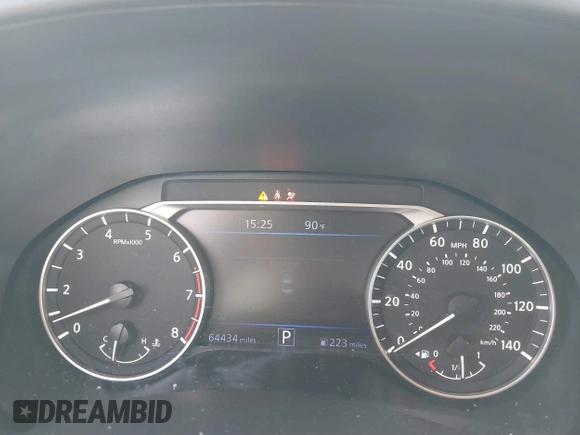 2019 Nissan Altima SR with VIN 1N4BL4CV9KC258877, listed as a IAAI auction lot 41144135 with 64,434 mi miles and . Bid and sale history available at carsss.com. Image 7.