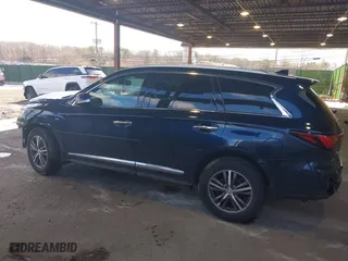 2020 Infiniti QX60 PURE with VIN 5N1DL0MM5LC513491, listed as a IAAI auction lot 41538271 with 1 mi miles. Bid and sale history available at carsss.com. Image 14.