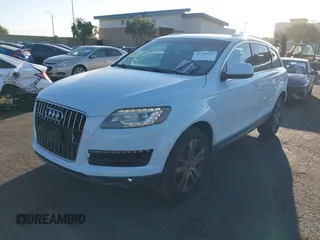2012 Audi Q7 Premium Plus with VIN WA1LGAFE6CD008306, listed as a IAAI auction lot 42510525 with 131,992 mi miles and . Bid and sale history available at DreamBid. Image 2.