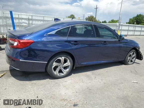 2019 Honda Accord EX with VIN 1HGCV1F42KA047253, listed as a Copart auction lot 62895545 with 28,845 mi miles and Salvage title. Bid and sale history available at DreamBid. Image 3.