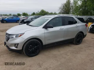 2021 Chevrolet Equinox LT z VIN 2GNAXUEV7M6114478, wystawiony jako Copart lot #58432365 z przebiegiem 36 213 mil mil oraz Czysty tytuł • Clean title. Historia ofert i sprzedaży dostępna na DreamBid. Obrazek 1.