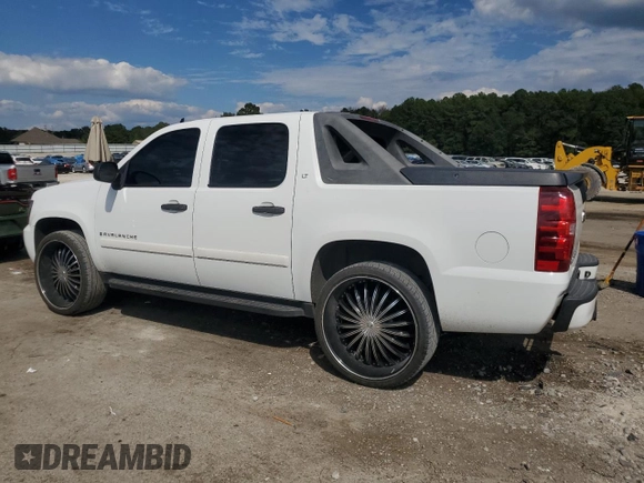 2008 Chevrolet Avalanche LTZ with VIN 3GNEC12068G112834, listed as a Copart auction lot 74538904 with 204,838 mi miles and Salvage Title. Bid and sale history available at carsss.com. Image 2.