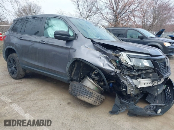 2019 Honda Passport Sport with VIN 5FNYF8H22KB012323, listed as a IAAI auction lot 41880476 with 153,341 mi miles and . Bid and sale history available at carsss.com. Image 6.