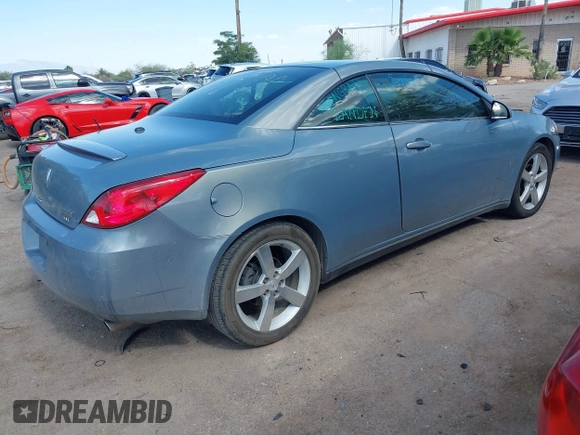 2007 Pontiac G6 GT with VIN 1G2ZH361674141731, listed as a IAAI auction lot 42496418 with Not provided miles and . Bid and sale history available at DreamBid. Image 4.