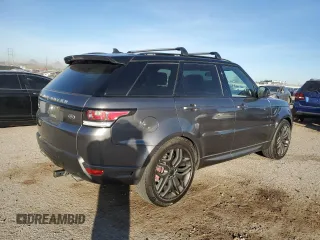 2015 Land Rover Range Rover Sport Autobiography with VIN SALWV2TF4FA535951, listed as a Copart auction lot 42628375 with 118,355 mi miles and Clean title. Bid and sale history available at DreamBid. Image 3.