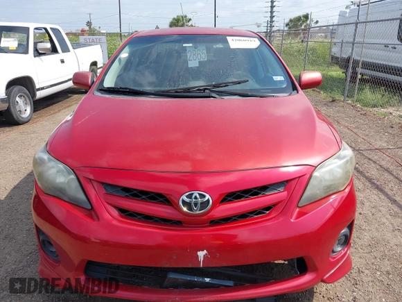 2013 Toyota Corolla L with VIN 5YFBU4EE4DP207480, listed as a IAAI auction lot 42060919 with 129,193 mi miles. Bid and sale history available at carsss.com. Image 6.