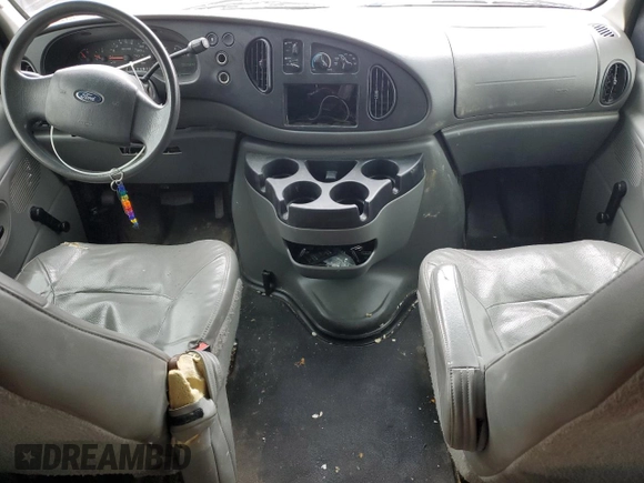 2008 Ford Econoline Passenger XL with VIN 1FBSS31L88DB06010, listed as a Copart auction lot 43622555 with 282,564 mi miles and Salvage Title. Bid and sale history available at DreamBid. Image 8.
