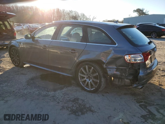 2012 Audi A4 2.0T Premium Plus with VIN WAUWFAFLXCA114521, listed as a Copart auction lot 87716815 with 72,152 mi miles and Salvage Title. Bid and sale history available at carsss.com. Image 2.