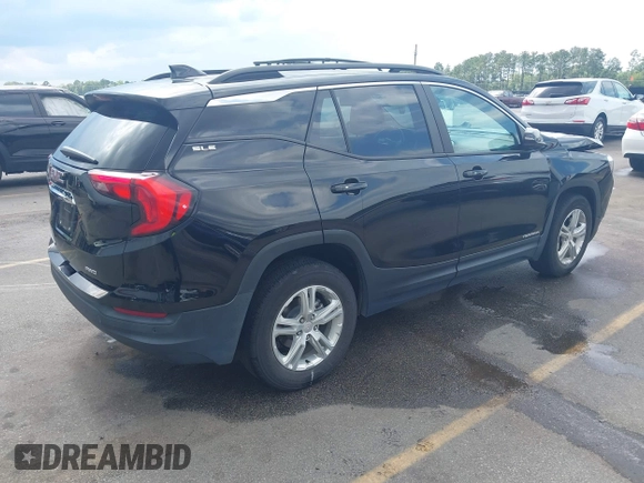 2021 GMC Terrain SLE z VIN 3GKALTEV5ML345992, wystawiony jako IAAI lot #42467280 z przebiegiem 123 704 mil mil oraz . Historia ofert i sprzedaży dostępna na DreamBid. Obrazek 4.