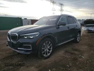 2023 BMW X5 sDrive40i with VIN 5UXCR4C02P9P50509, listed as a Copart auction lot 43577845 with 40,446 mi miles and Salvage Title. Bid and sale history available at carsss.com. Image 1.