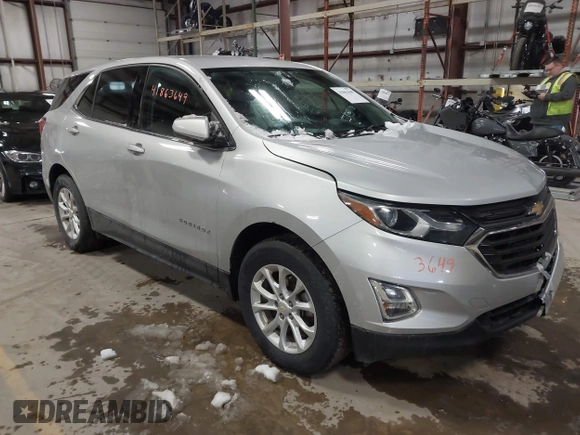 2018 Chevrolet Equinox LT with VIN 2GNAXSEV3J6173558, listed as a IAAI auction lot 41863649 with 162,740 mi miles and . Bid and sale history available at carsss.com. Image 1.