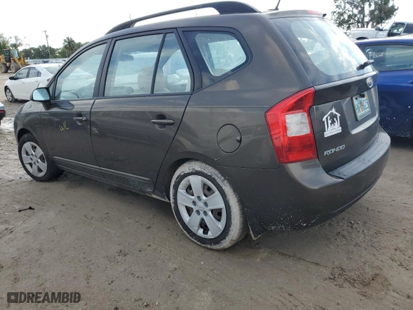 2009 Kia Rondo LX Base with VIN KNAFG528397257483, listed as a Copart auction lot 73800174 with 0 mi miles and Salvage Title. Bid and sale history available at carsss.com. Image 2.