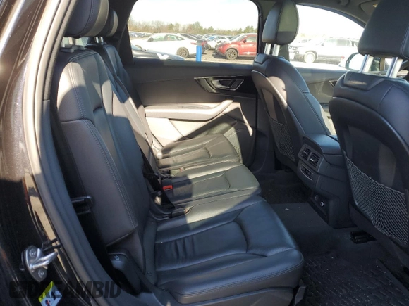 2019 Audi Q7 Premium with VIN WA1AAAF75KD011495, listed as a Copart auction lot 49677355 with 46,460 mi miles and Salvage title. Bid and sale history available at DreamBid. Image 11.