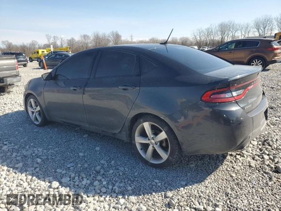 2014 Dodge Dart GT with VIN 1C3CDFEB5ED794755, listed as a Copart auction lot 48136875 with 131,375 mi miles and Salvage Title. Bid and sale history available at carsss.com. Image 2.