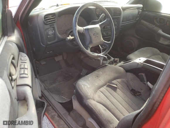 2003 Chevrolet Blazer LS with VIN 1GNDT13X83K135413, listed as a Copart auction lot 71185894 with 0 mi miles and Salvage Title. Bid and sale history available at carsss.com. Image 8.