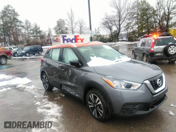 2019 Nissan Kicks SV z VIN 3N1CP5CU3KL543159, wystawiony jako IAAI lot #41485737 z przebiegiem 93 656 mil mil oraz . Historia ofert i sprzedaży dostępna na DreamBid. Obrazek 6.