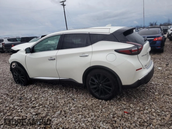 2024 Nissan Murano SL with VIN 5N1AZ2CJXRC108272, listed as a Copart auction lot 84890004 with 13,876 mi miles and Salvage title. Bid and sale history available at DreamBid. Image 2.