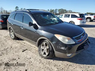 2007 Hyundai Veracruz GLS with VIN KM8NU13C77U027443, listed as a Copart auction lot 87513265 with 197,326 mi miles and Salvage title. Bid and sale history available at DreamBid. Image 4.