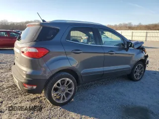 2019 Ford EcoSport Titanium with VIN MAJ3S2KE8KC307483, listed as a Copart auction lot 43940135 with 77,883 mi miles and Salvage Title. Bid and sale history available at DreamBid. Image 3.
